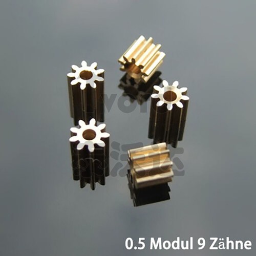 Messing zahnrad modul 9 - zahnrad,