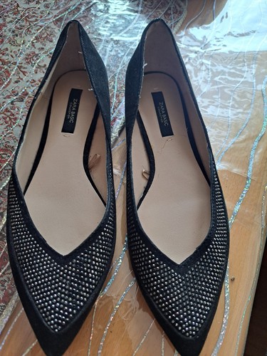 Zara schuhe damen schwarz - zara, mit
