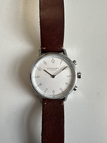 Kronaby uhr hybrid - kronaby, hybrid-smartwatch