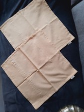 ESPRIT  Dekokissen - Bezüge  NEU ! ?? beige - apricot 2 Stück ? ca. 40 X 40