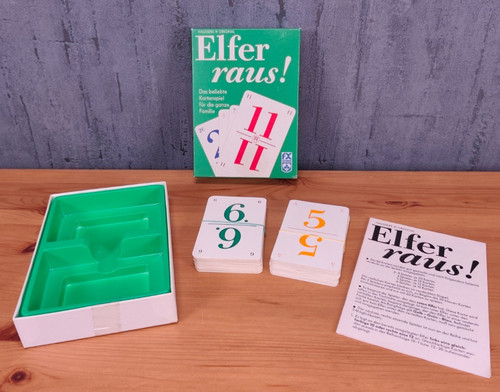 Elfer raus kartenspiel - 🟢,