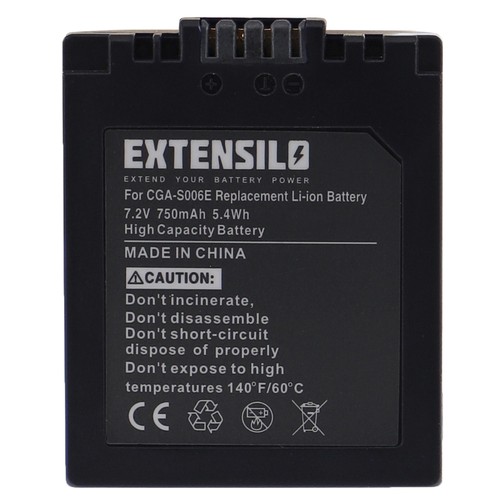 Akku für leica lux 750mah - akku,