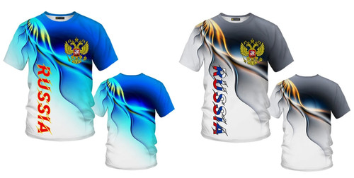Shirt herren russisch - 3d,