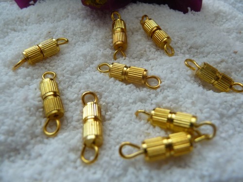 Schraubverschluss silber gold