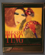 Walasse Ting - großer Wand Kalender zum Aufhängen - Georgi Verlag *** 1999 RAR