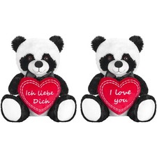 Panda bär mit herz ich - panda,