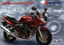 Prospekt Suzuki Bandit GSF 1200 S Bandit Motorrad von 12. 2000