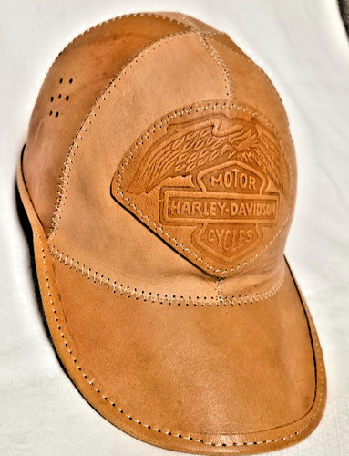 Harley davidson ledercap - harley-davidson,