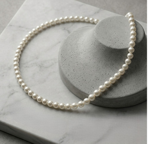 Perlenkette damen halskette - perlenkette,