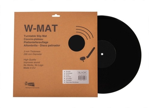 Winyl mat acrylic black - winyl,
