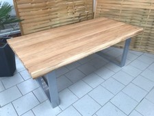 Esstisch Wildeiche Massiv