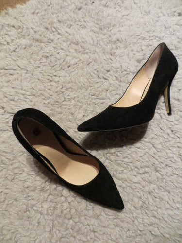 Pumps schwarz velour 39 - velour,