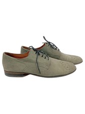 MOMA Herren Schnürschuhe Derby Grau Gr. 41 Klassisch Elegant