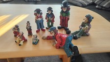Clowns Figuren verschiedene