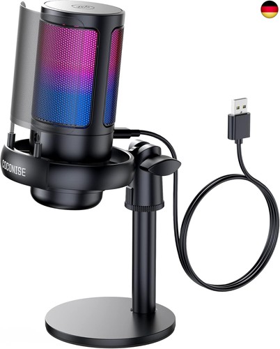 Gaming mikrofon rgb - gaming, pc