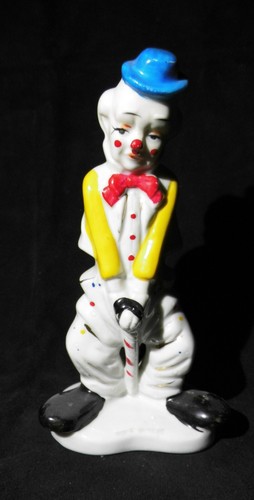 Clown sammelfigur aus - aus, keramik