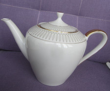 Bavaria Elfenbein Porzellan Teekanne  ca 16,5 cm hoch