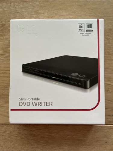 Slim portable dvd - lg,