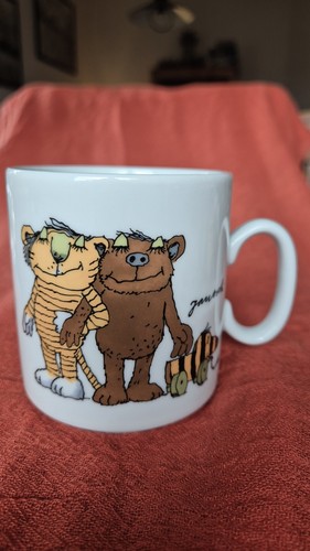 Janosch tasse weiß - 3x,