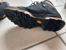 Hanwag Herren Wanderschuhe/ Winterstiefel Größe 45, Schwarz, Leder