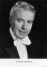 Johannes Heesters+ - seltenes original Autogramm auf Karte - "UFA STAR"