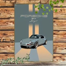 Blechschild Porsche 911 Singer