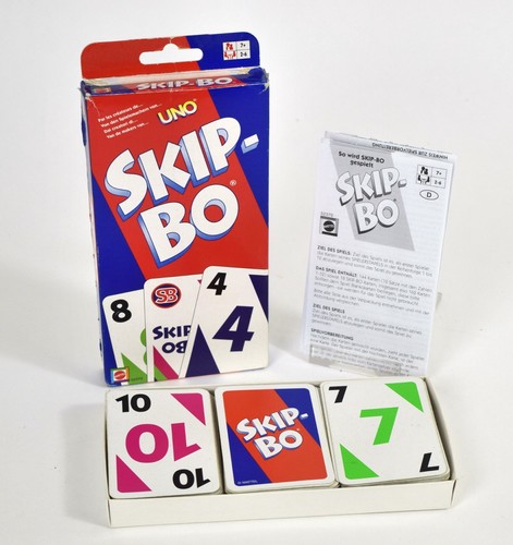 Skip kartenspiel von mattel - skip-bo,