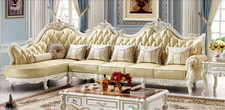 Klassische Chesterfield Couch