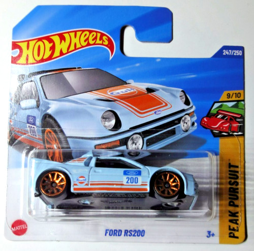 Hot wheels ford rs200 gulf - ford,
