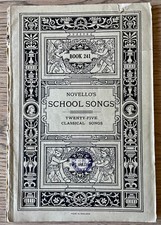 NOVELLO'S SCHOOL SONGS NR 241