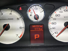Peugeot 407 Benzin Tacho Geschwindigkeitsmesser Cockpit 9658138480