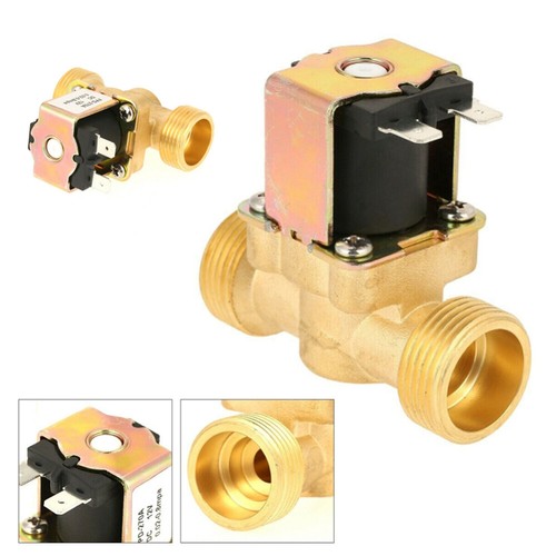 Magnetventil messing dc - messing, 3/4"