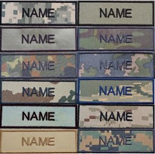 Namensschild bestickt mit - namensschild,