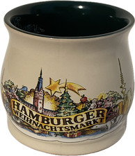 Hamburger  Weihnachtsmarkt Tasse Becher Sehr gut erhalten, Für Sammler