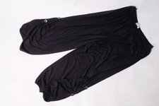 ?Lagenlook Ballon Hose Haremshose schwarz XXL LEINS Gummibund ?