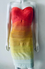 HERVÉ LEGER: Bustierkleid