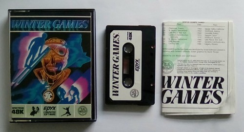 Winter games gold epyx - gold,