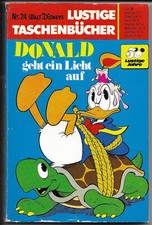 ERSTAUFLAGE Lustige Taschenbücher Nr.24 von 1973 Donald geht ein Licht auf - TOP