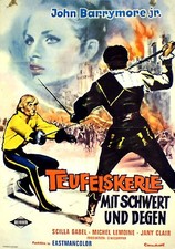 TEUFELSKERLE MIT SCHEWERT UND