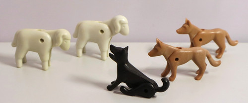 Playmobil tiere tier 2 x - x,