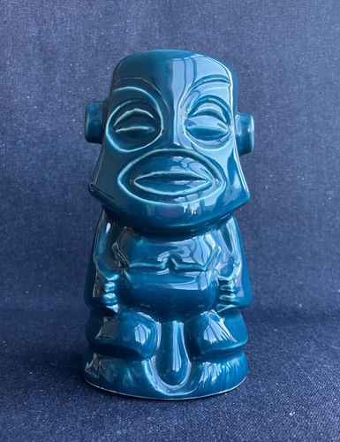 Vintage keramik moai tiki - vintage,