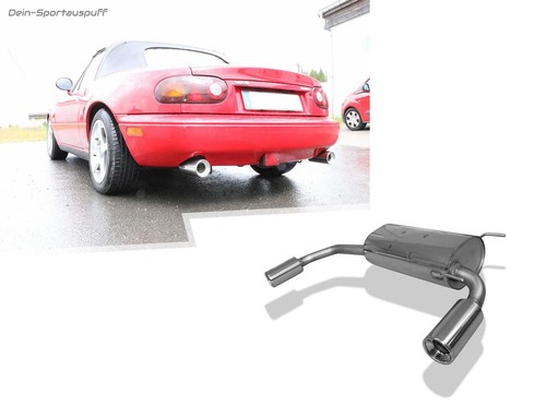 Fox duplex sportauspuff mazda - fox,