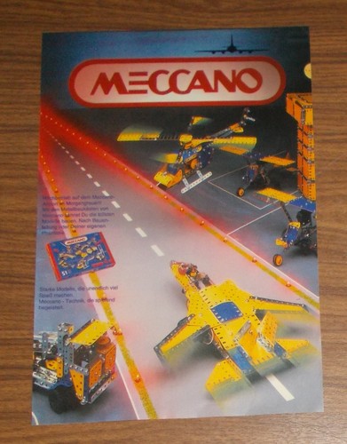 Seltene werbung meccano - werbung,
