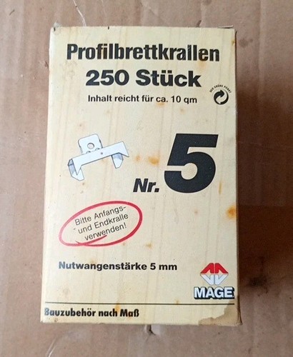 180 stück fugenkrallen mage - -,