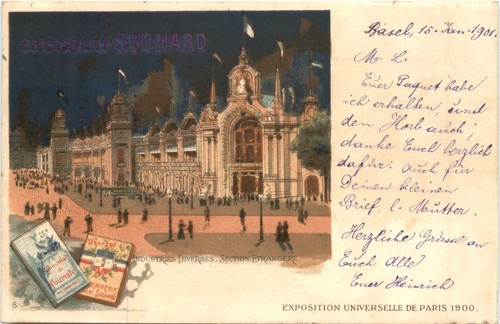 Paris exposition 1900 - -,