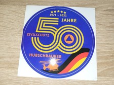Luftrettung Aufkleber 50 Jahre