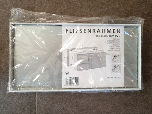 Upmann fliesenrahmen pvc - upmann, weiß