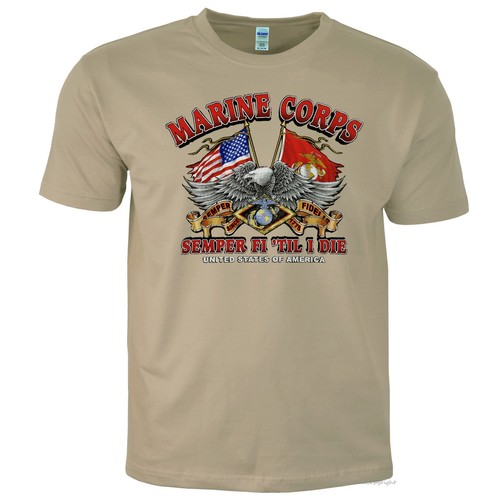 Marine corps shirt herren - us,