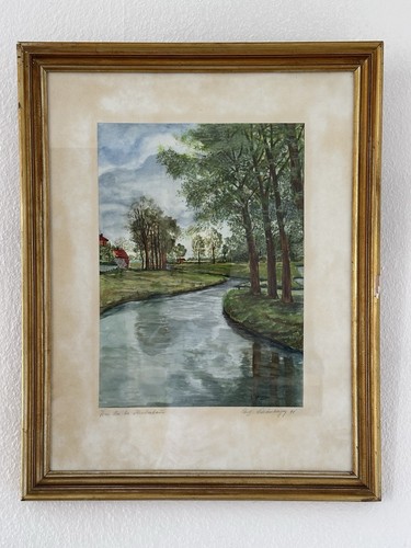 Original aquarell 1941 - original,