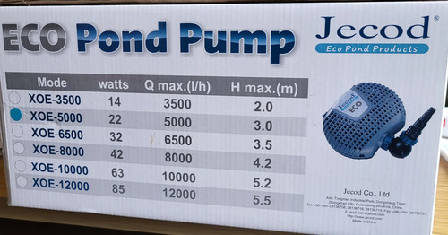 Jecod eco pond - pond, 5000